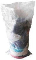 Clear Woven Polypropylene Sacks 71cm x 142cm (28" x 56" Inches)